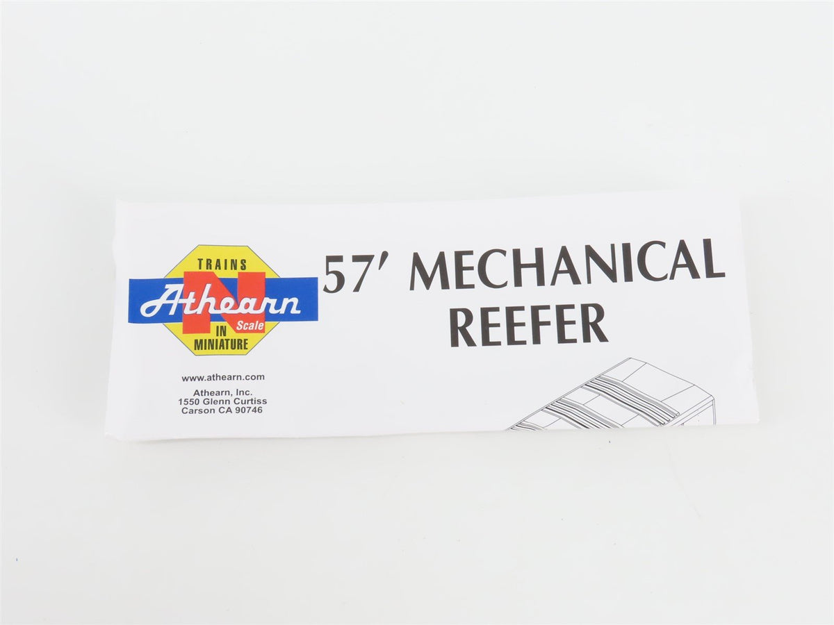 N Scale Athearn 11106 MEC Maine Central Pine Tree Route 57&#39; Mechanical Reefer #2