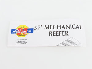 N Scale Athearn 11105 MEC Maine Central Pine Tree Route 57' Mechanical Reefer #1