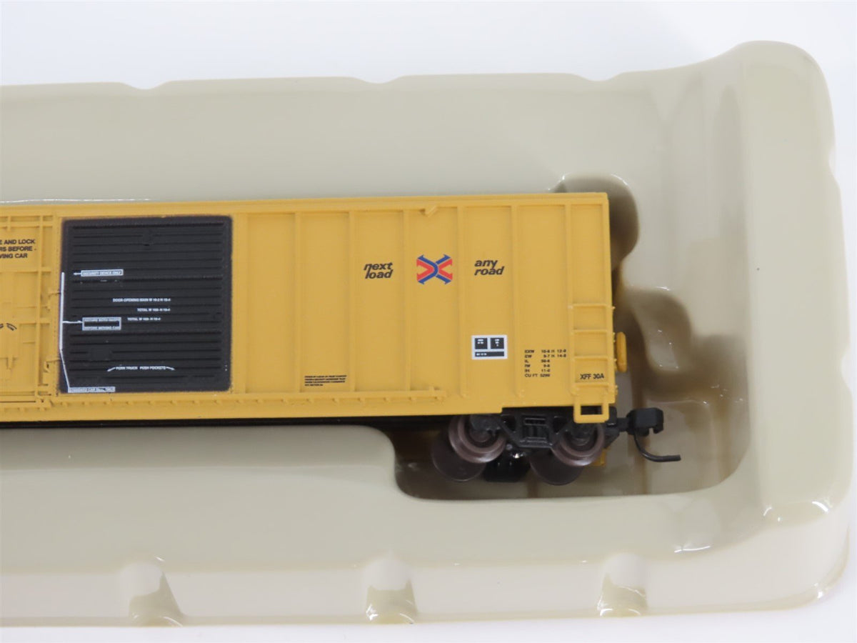 N Scale Athearn 11150 ABOX Railbox 50&#39; Plug &amp; Sliding Door Box Car #51072