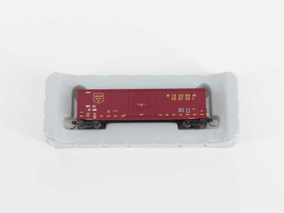N Scale Athearn 10942 WCCL Wisconsin Central 50&#39; Single Door Box Car #47626