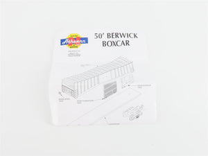 N Scale Athearn 10942 WCCL Wisconsin Central 50' Single Door Box Car #47626
