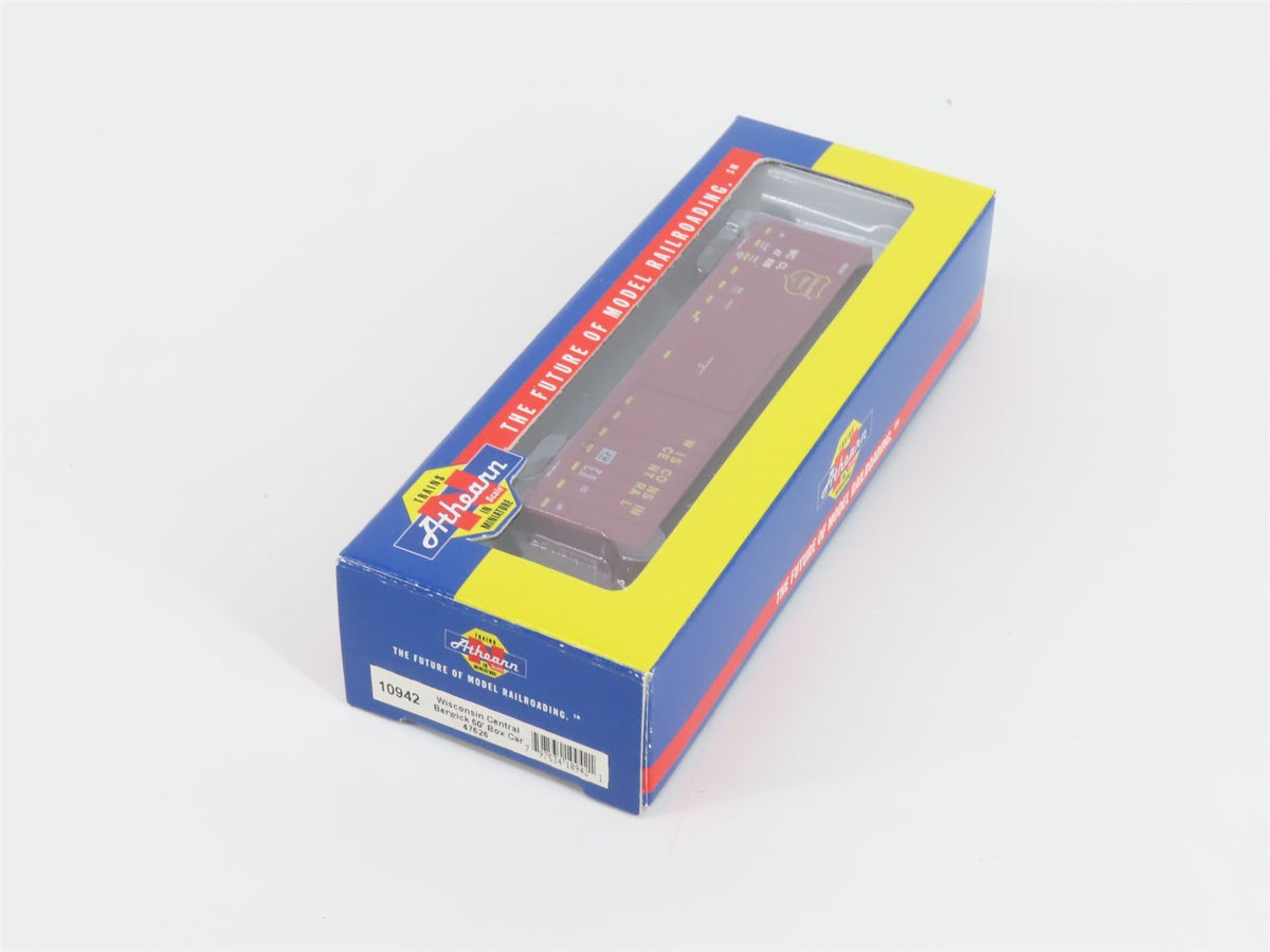 N Scale Athearn 10942 WCCL Wisconsin Central 50&#39; Single Door Box Car #47626