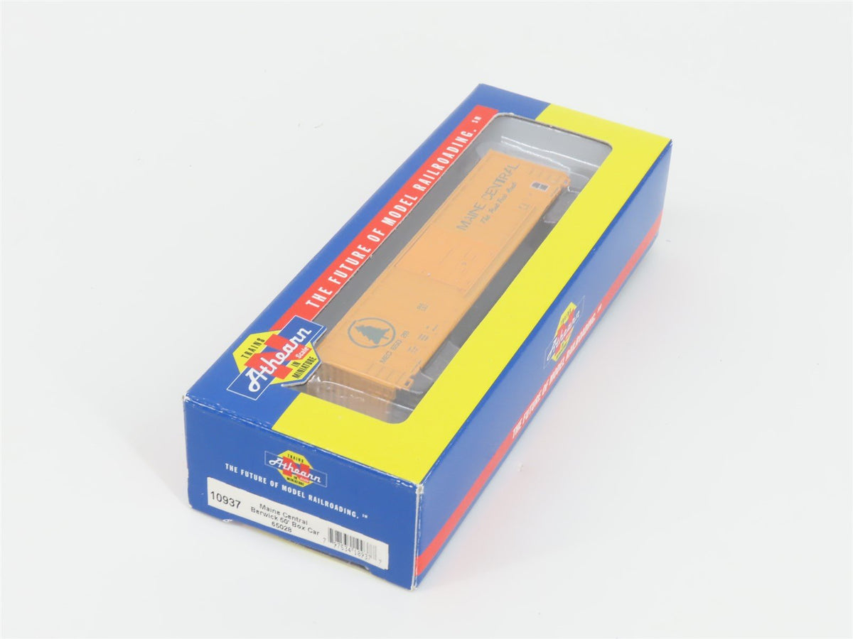 N Scale Athearn 10937 MEC Maine Central 50&#39; Single Door Box Car #65028