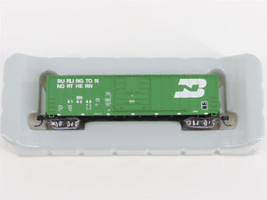 N Scale Athearn 10943 BN Burlington Northern 50' Single Door Box Car #219346