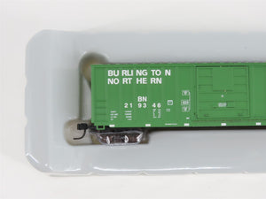 N Scale Athearn 10943 BN Burlington Northern 50' Single Door Box Car #219346
