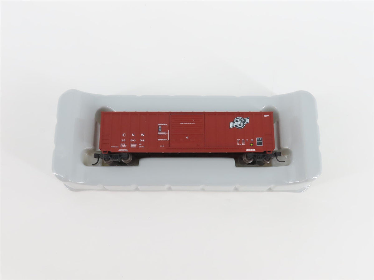 N Scale Athearn 10934 CNW Chicago &amp; North Western 50&#39; Box Car #156038