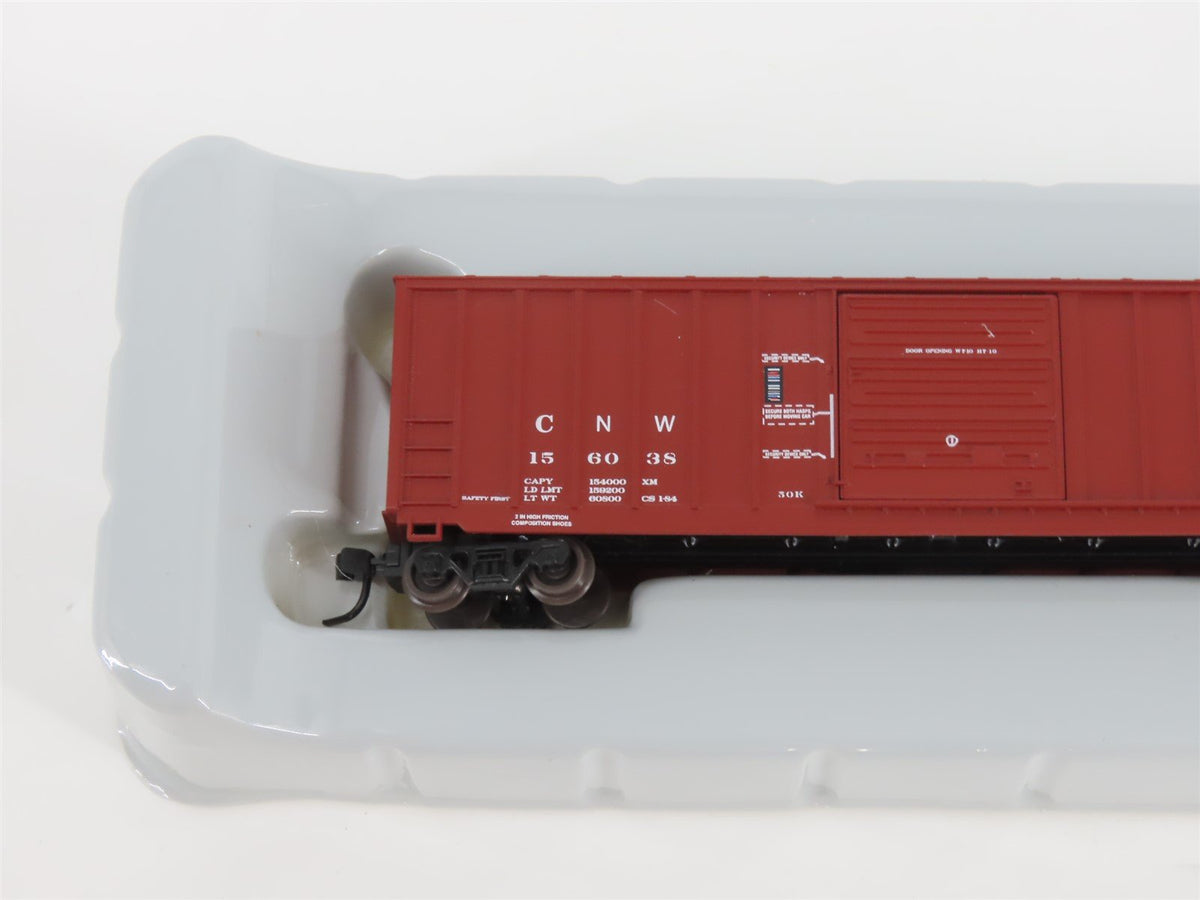N Scale Athearn 10934 CNW Chicago &amp; North Western 50&#39; Box Car #156038