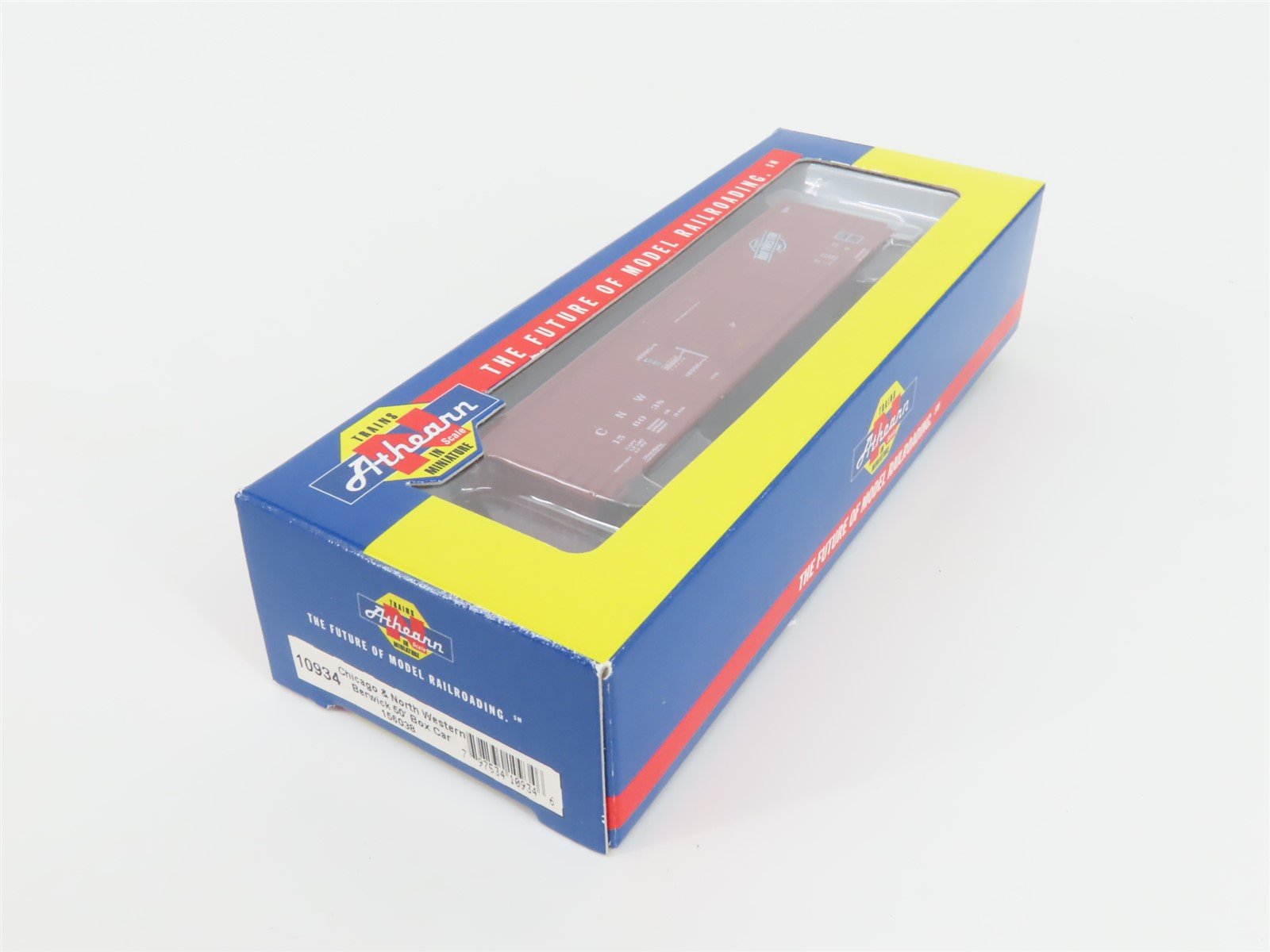 N Scale Athearn 10934 CNW Chicago & North Western 50' Box Car #156038