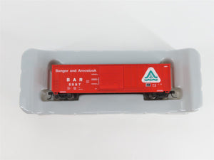 N Scale Athearn 10931 BAR Bangor & Aroostook 50' Single Door Box Car #5697