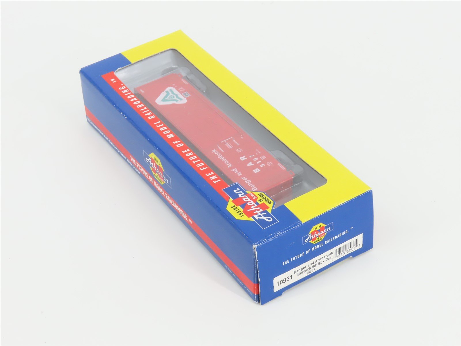 N Scale Athearn 10931 BAR Bangor & Aroostook 50' Single Door Box Car #5697
