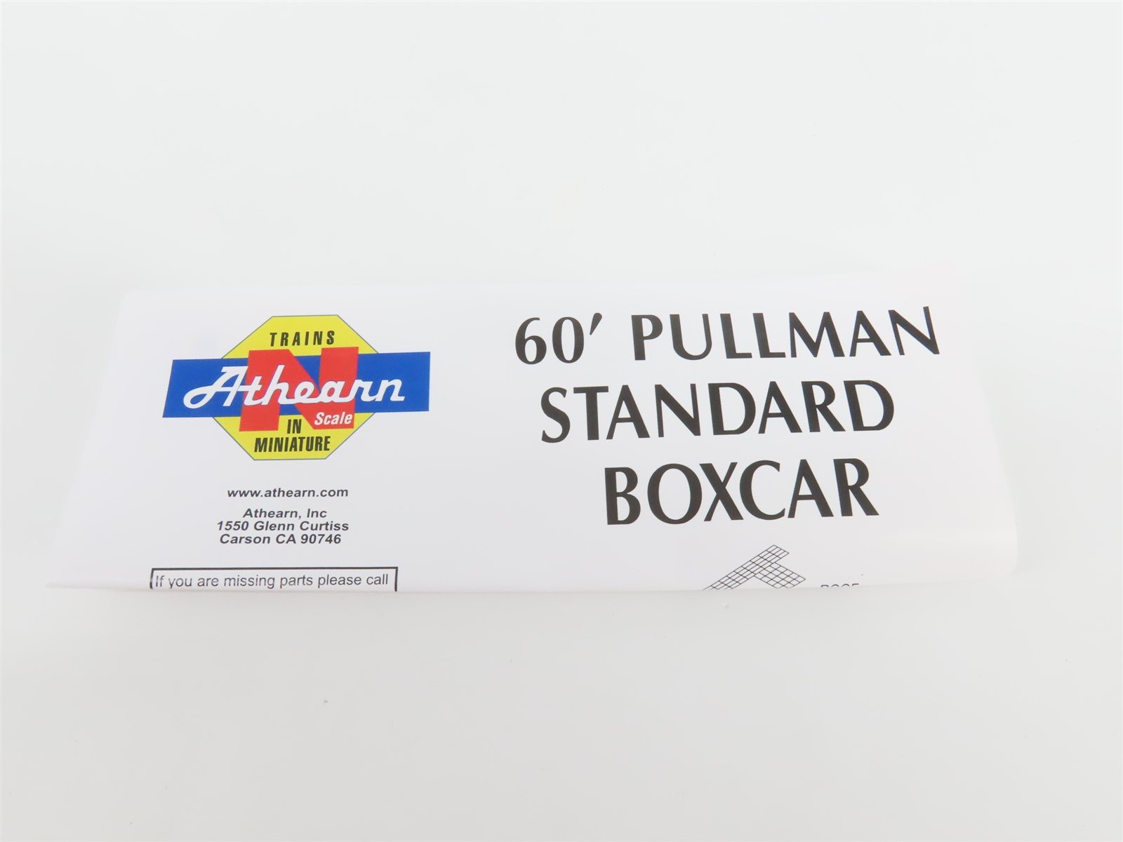N Scale Athearn 10785 SL-SF Frisco Railroad 60' Auto Parts Box Car #9024