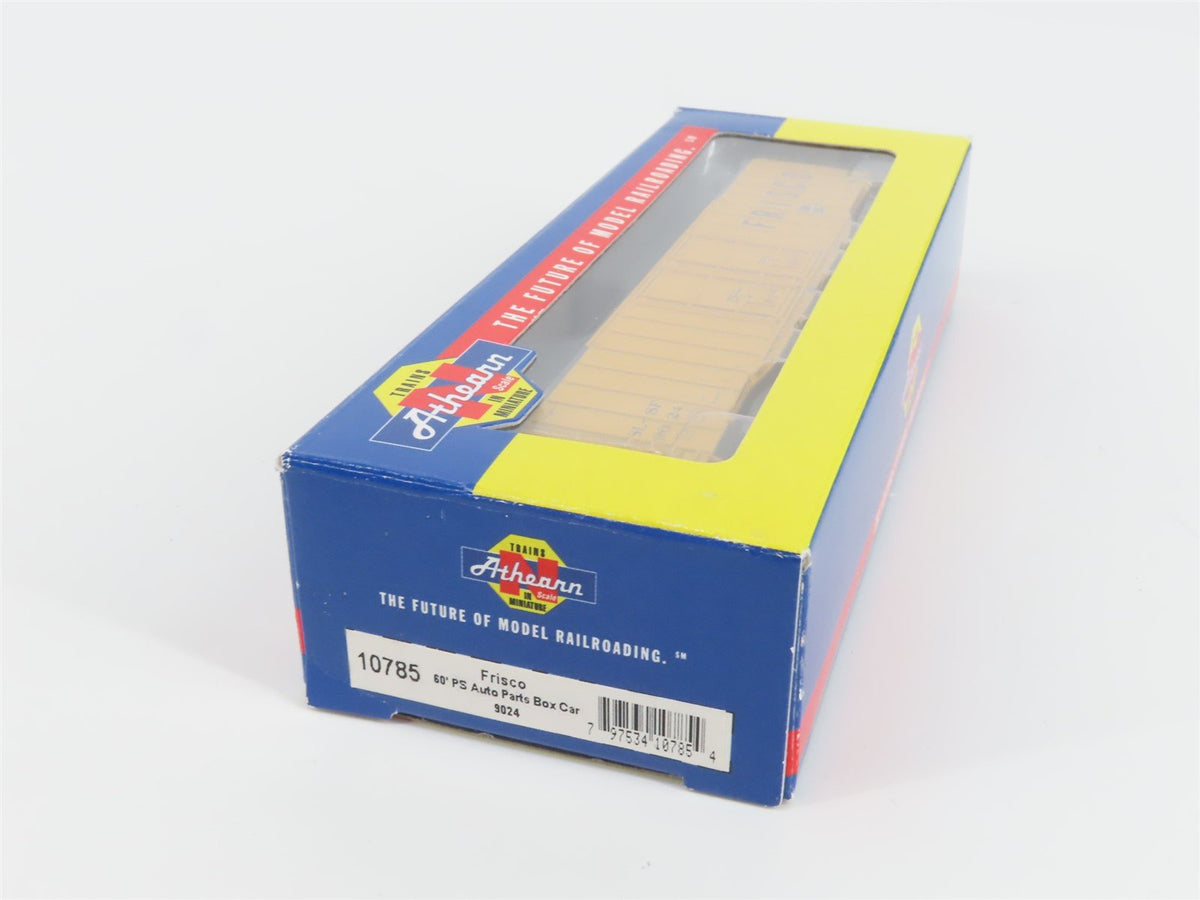 N Scale Athearn 10785 SL-SF Frisco Railroad 60&#39; Auto Parts Box Car #9024