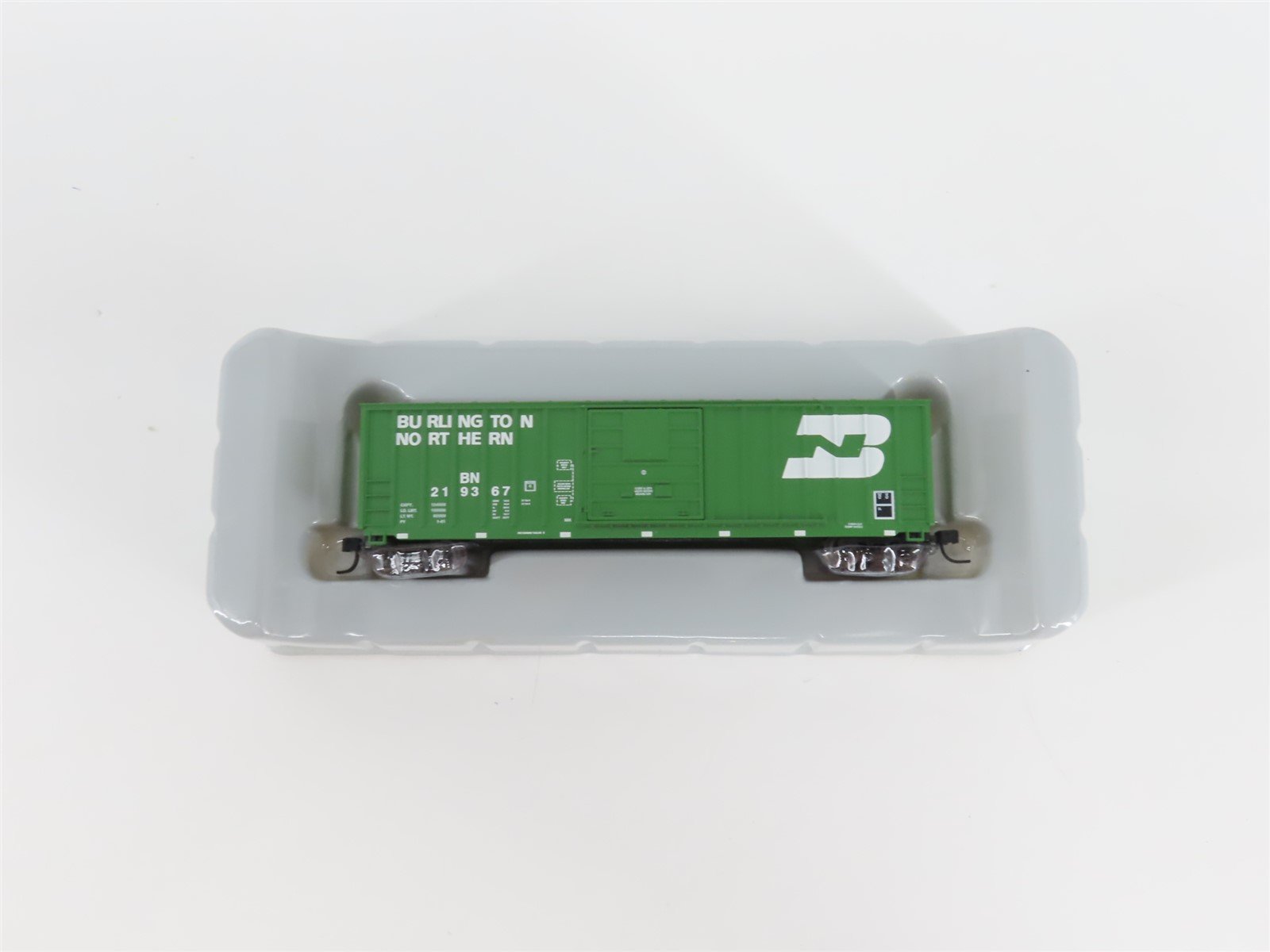 N Scale Athearn 10944 BN Burlington Northern 50' Single Door Box Car #219367