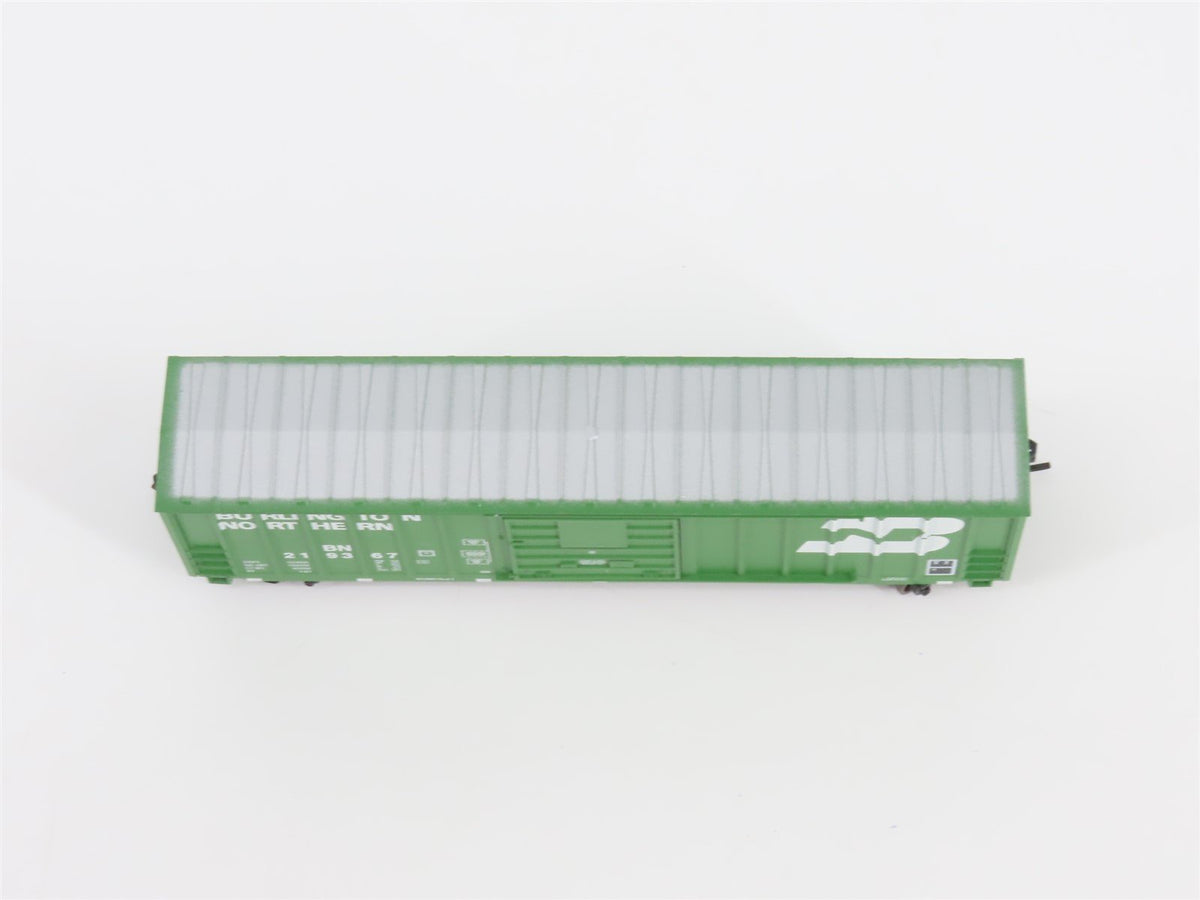 N Scale Athearn 10944 BN Burlington Northern 50&#39; Single Door Box Car #219367