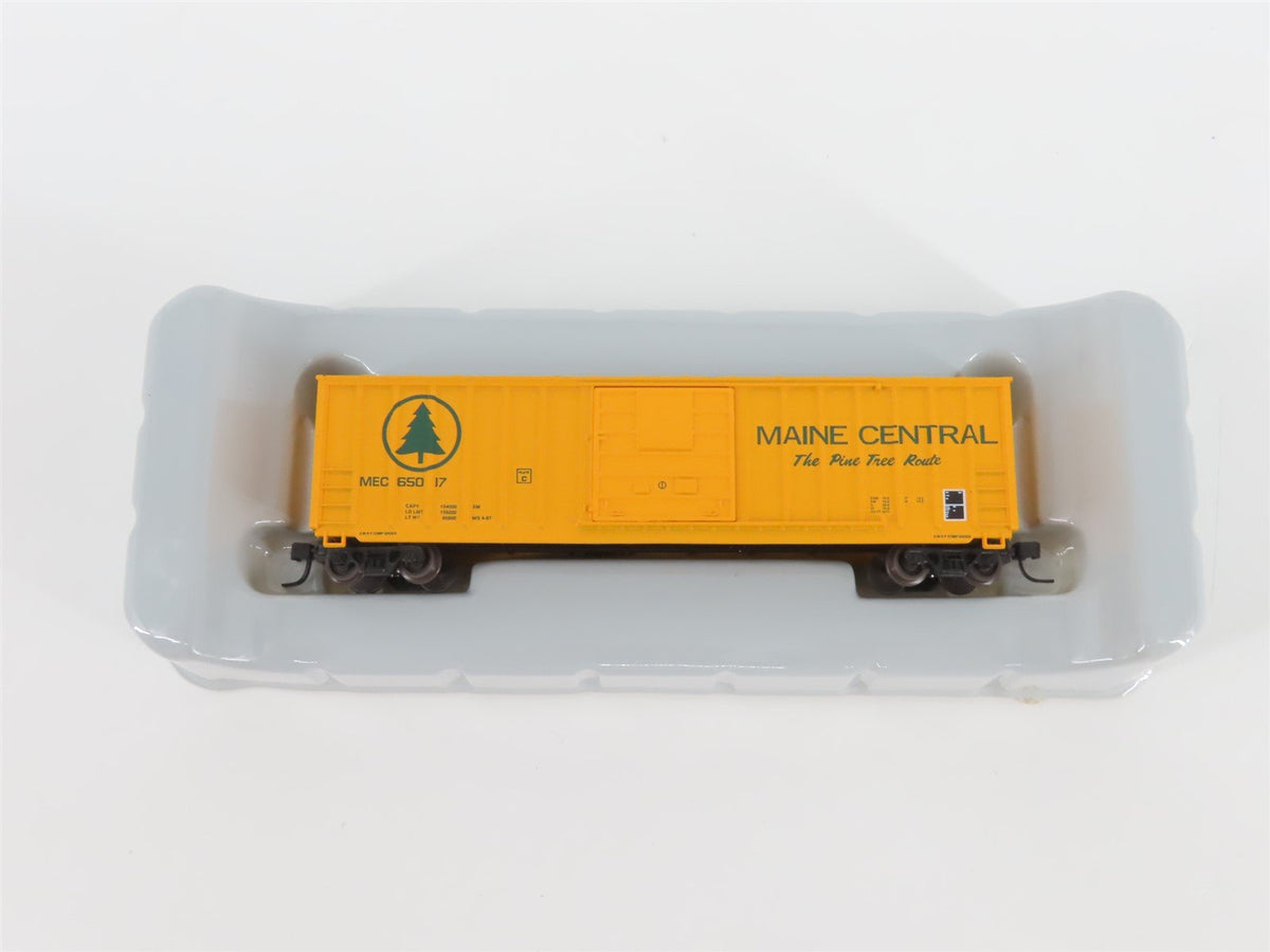 N Scale Athearn 10938 MEC Maine Central Pine Tree Route 60&#39; Box Car #65017