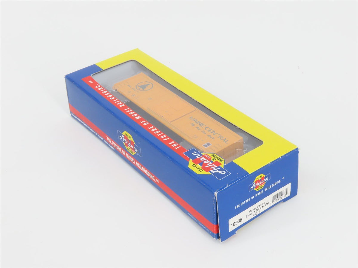 N Scale Athearn 10938 MEC Maine Central Pine Tree Route 60&#39; Box Car #65017