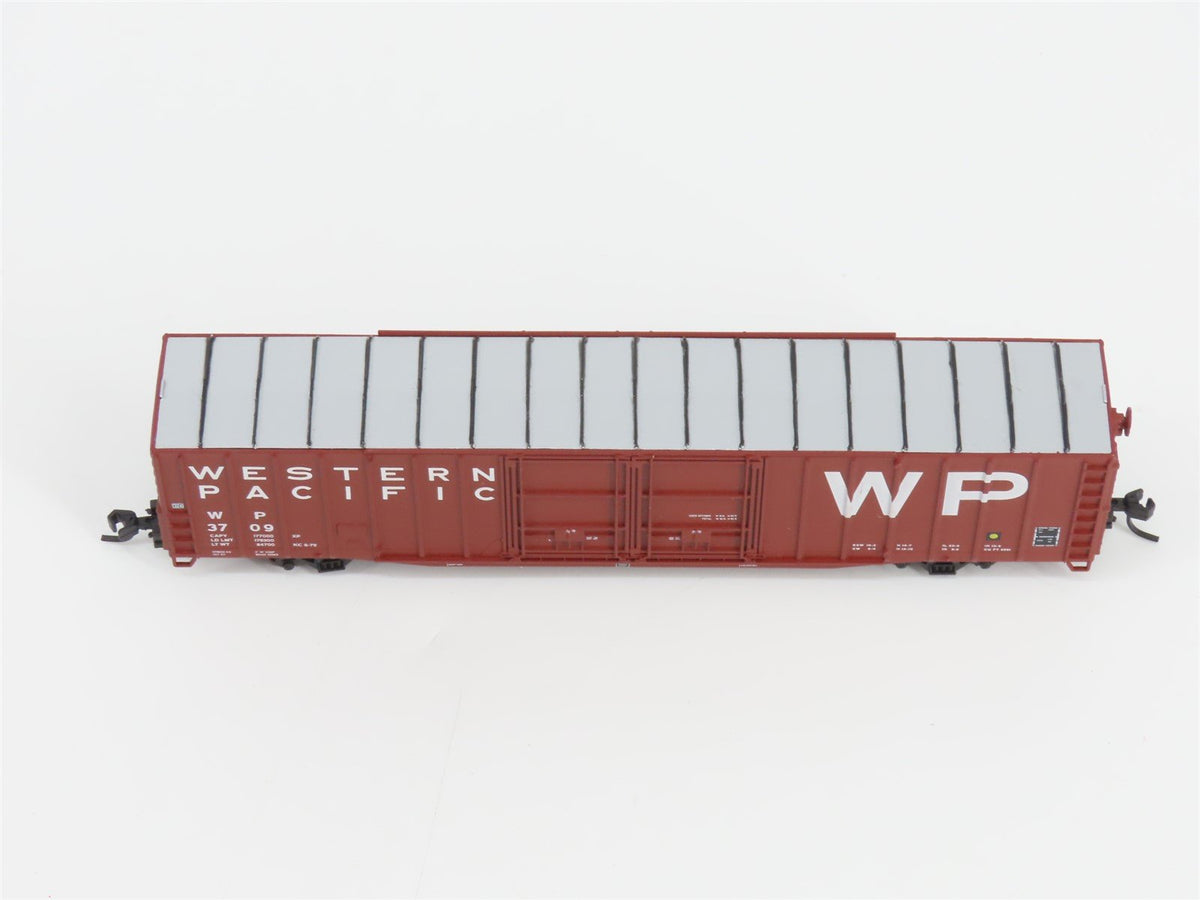N Scale Athearn 10795 WP Western Pacific Railroad 60&#39; Auto Parts Box Car #3709