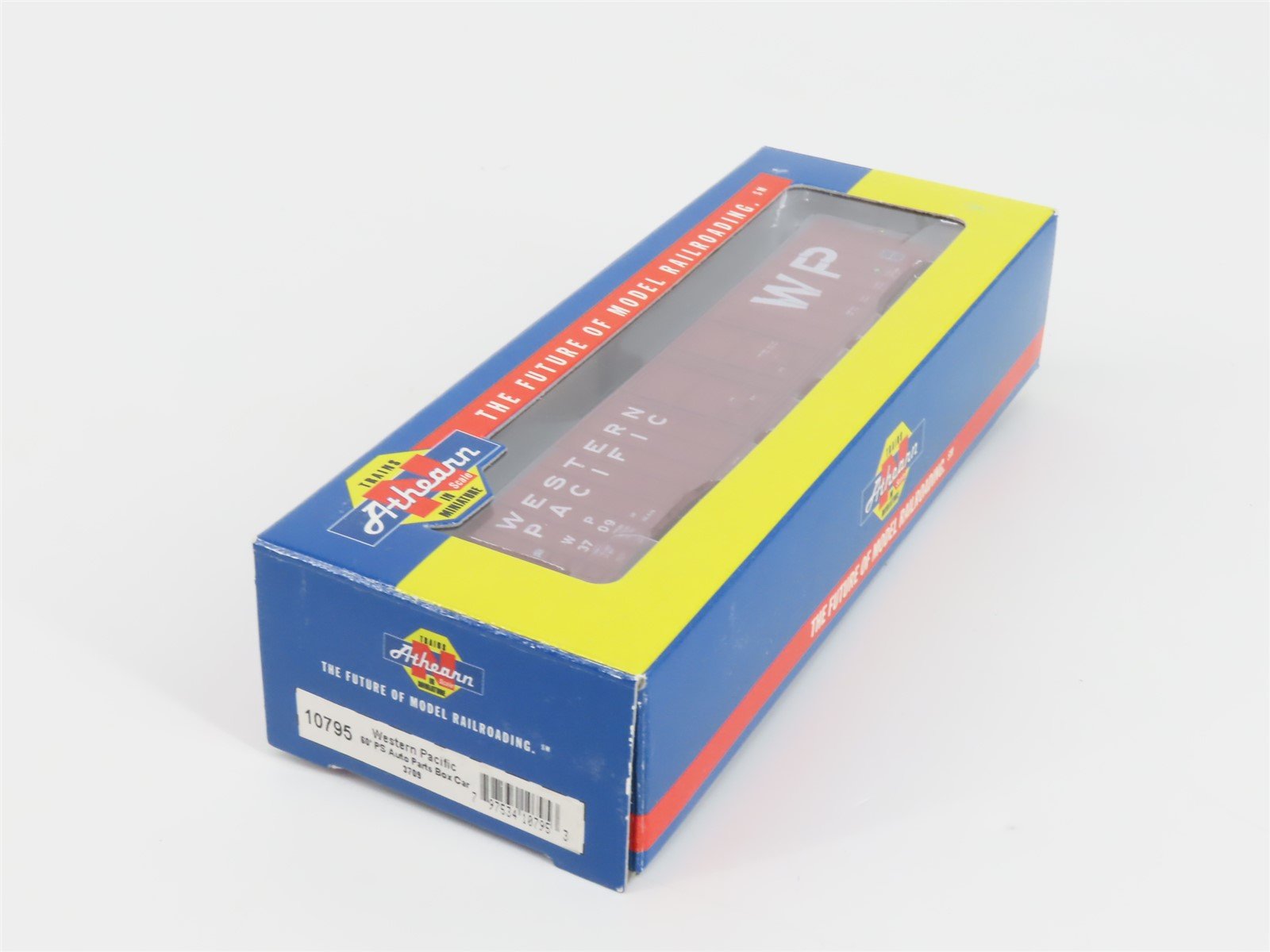N Scale Athearn 10795 WP Western Pacific Railroad 60' Auto Parts Box Car #3709