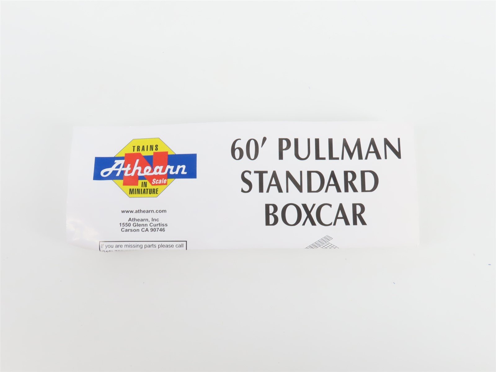 N Scale Athearn 10783 MILW Milwaukee Road 60' Auto Parts Box Car #4022