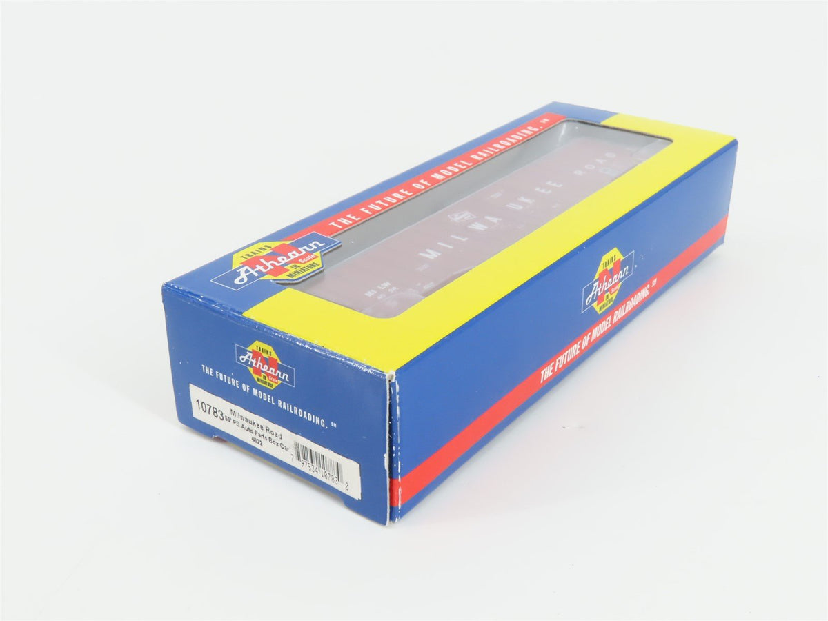 N Scale Athearn 10783 MILW Milwaukee Road 60&#39; Auto Parts Box Car #4022
