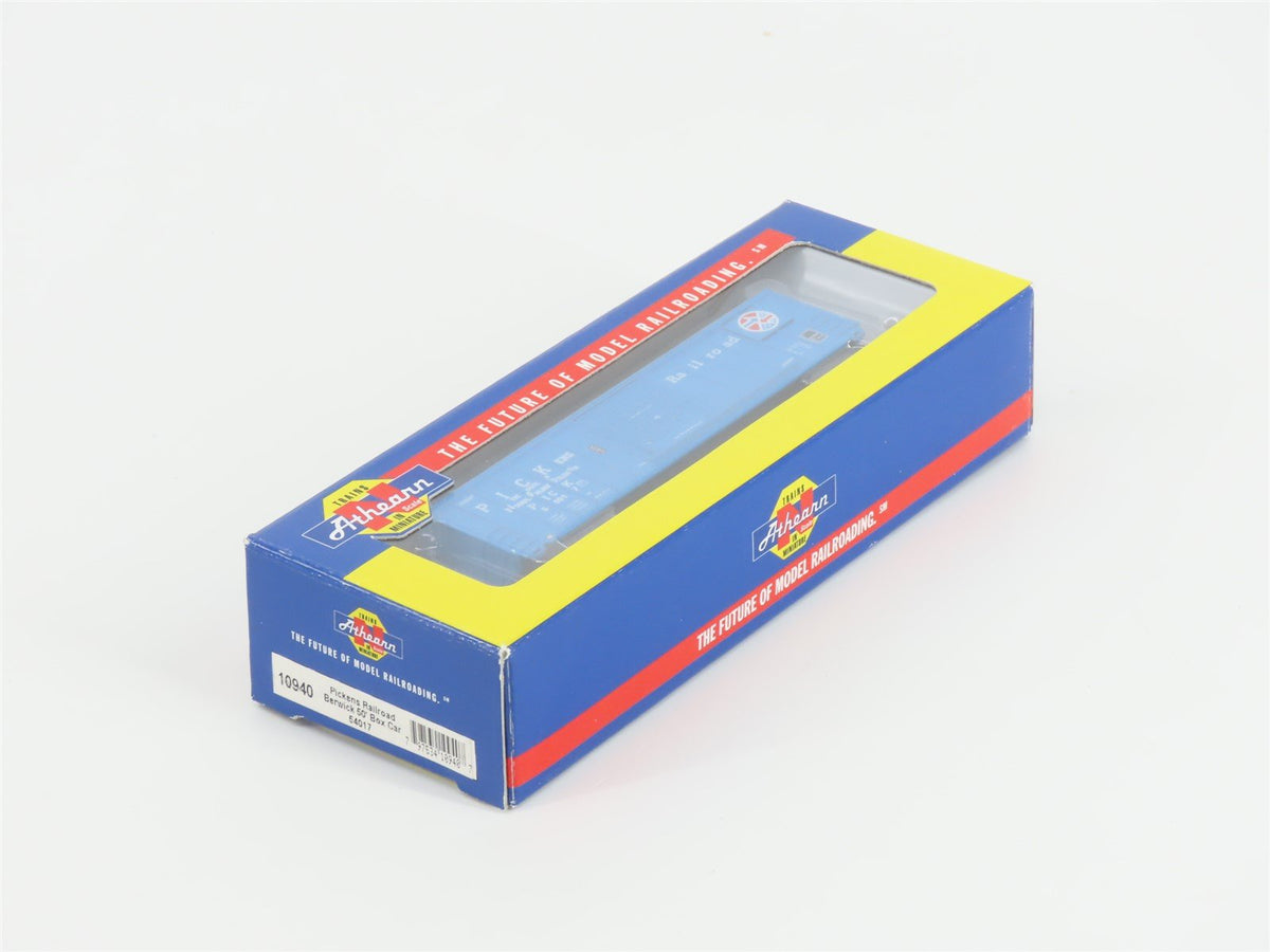 N Scale Athearn 10940 PICK Pickens Railroad 50&#39; Single Door Box Car #54017