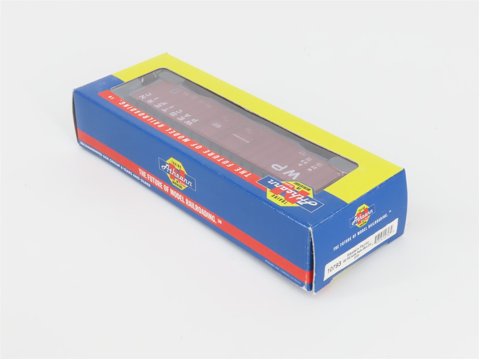 N Scale Athearn 10793 WP Western Pacific Railroad 60' Auto Parts Box Car #3723