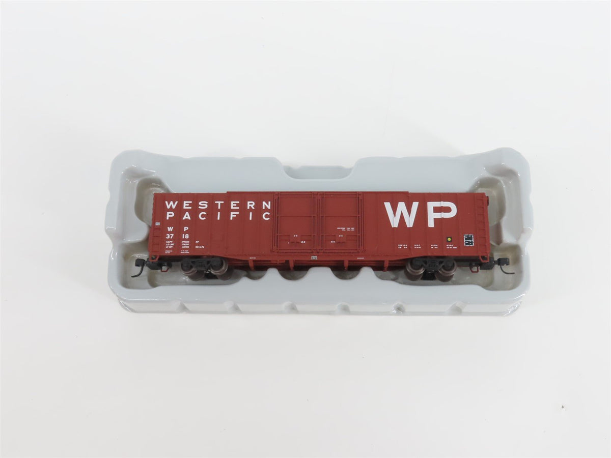 N Scale Athearn 10794 WP Western Pacific Railroad 60&#39; Auto Parts Box Car #3718