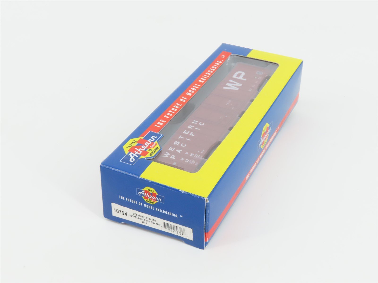 N Scale Athearn 10794 WP Western Pacific Railroad 60' Auto Parts Box Car #3718