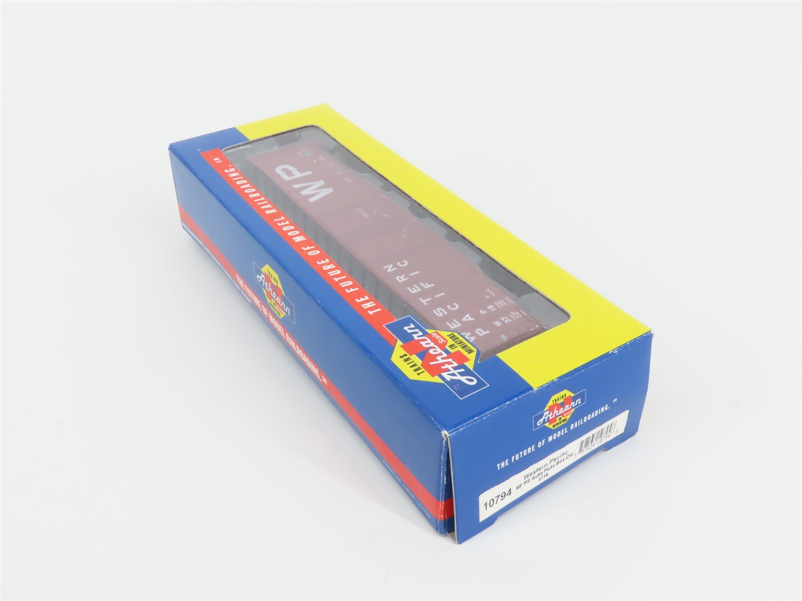 N Scale Athearn 10794 WP Western Pacific Railroad 60' Auto Parts Box Car #3718