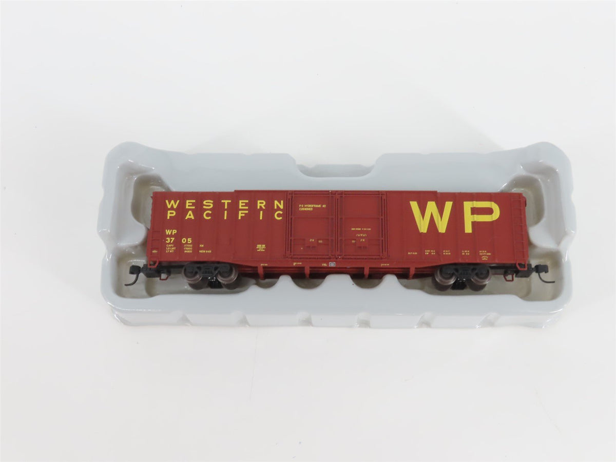 N Scale Athearn 10777 WP Western Pacific Railroad 60&#39; Auto Parts Box Car #3705