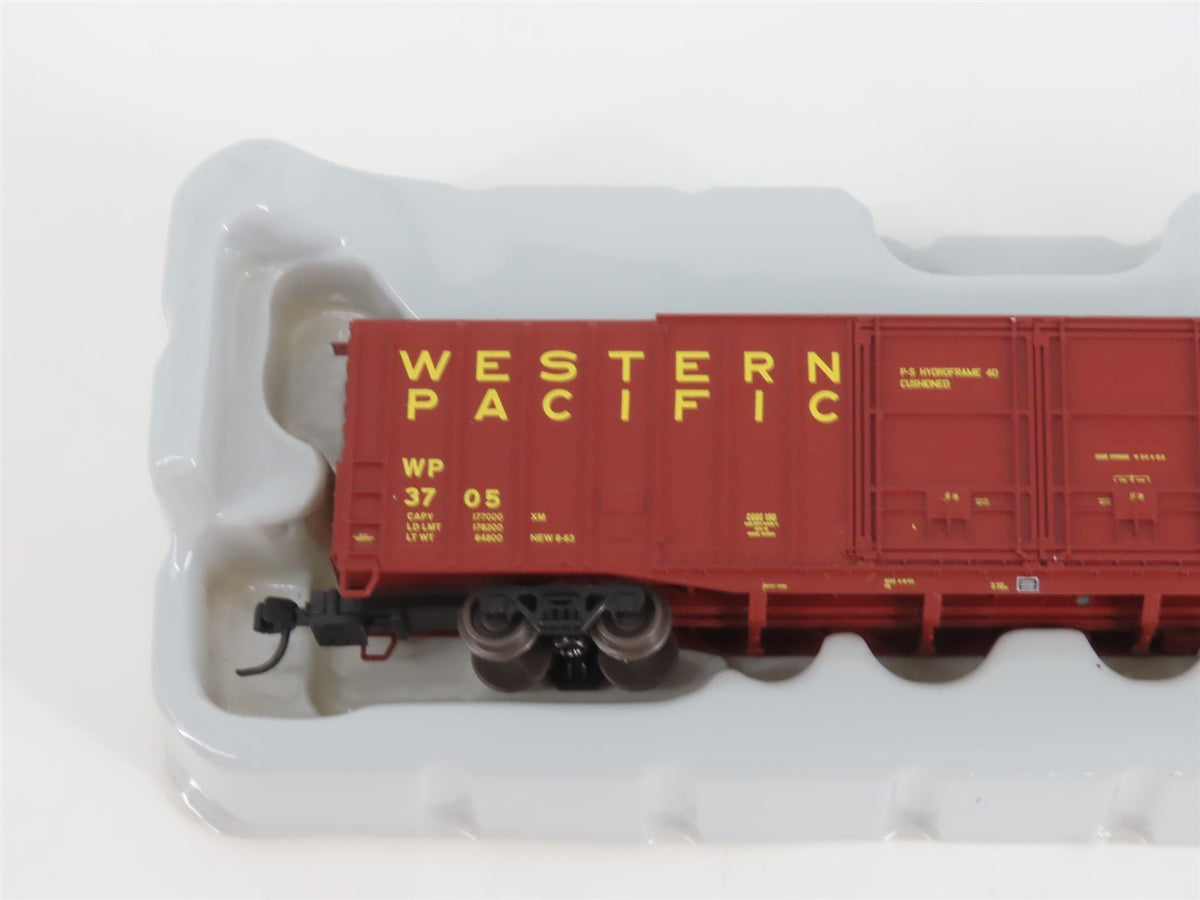 N Scale Athearn 10777 WP Western Pacific Railroad 60&#39; Auto Parts Box Car #3705