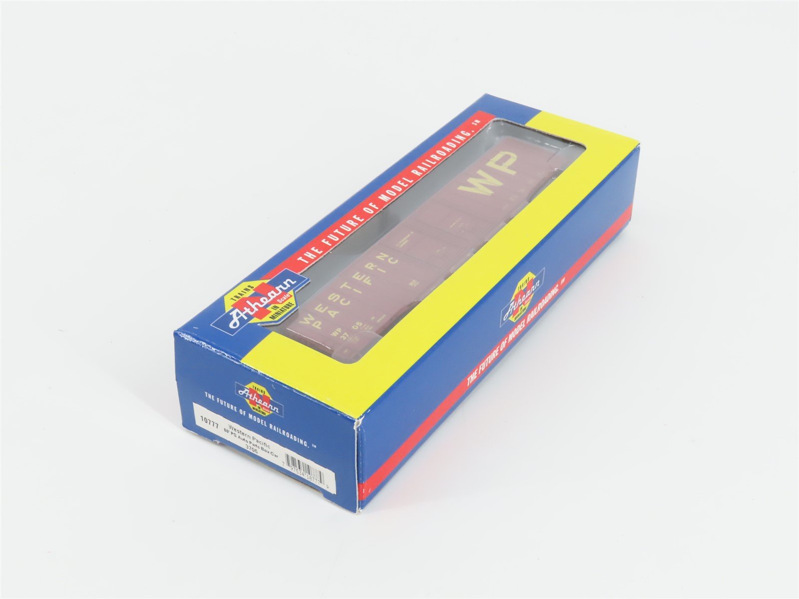 N Scale Athearn 10777 WP Western Pacific Railroad 60' Auto Parts Box Car #3705