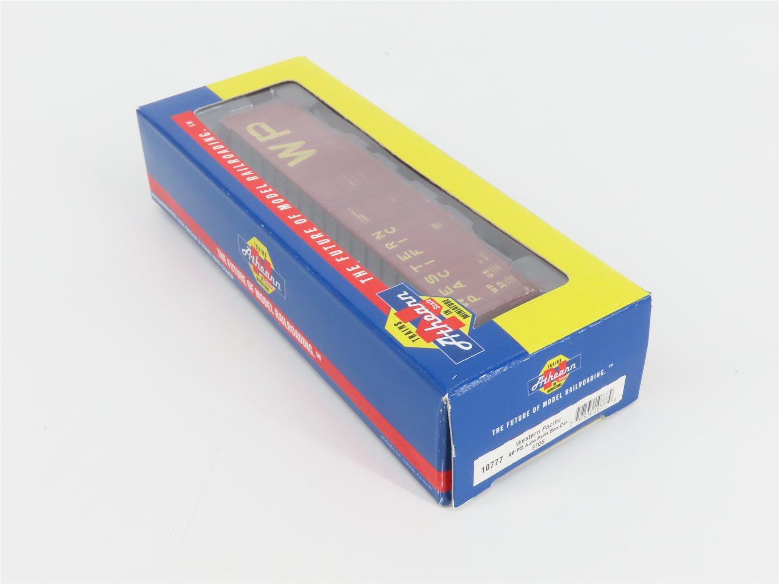 N Scale Athearn 10777 WP Western Pacific Railroad 60' Auto Parts Box Car #3705