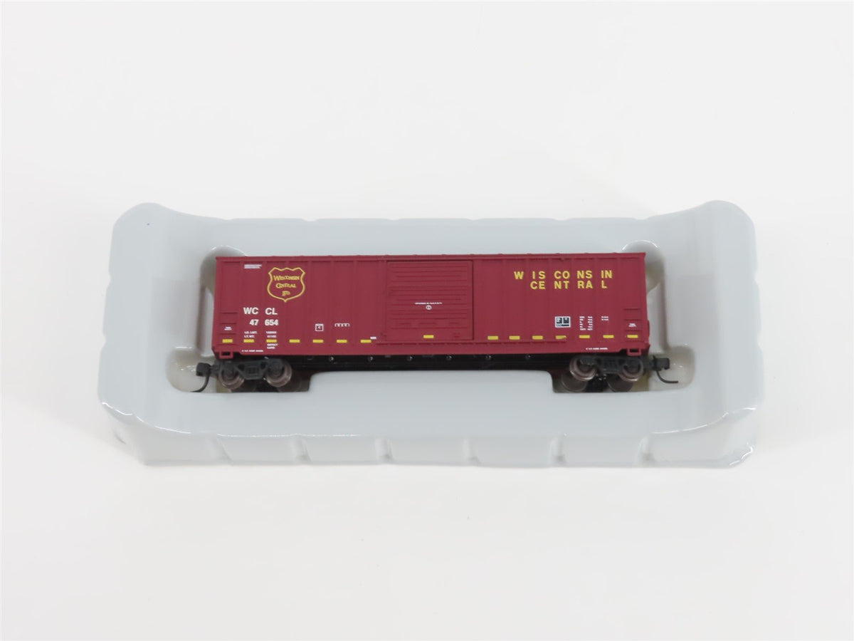 N Scale Athearn 10941 WCCL Wisconsin Central 50&#39; Single Door Box Car #47654