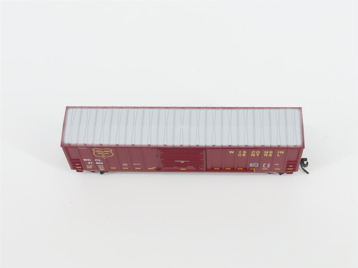N Scale Athearn 10941 WCCL Wisconsin Central 50&#39; Single Door Box Car #47654