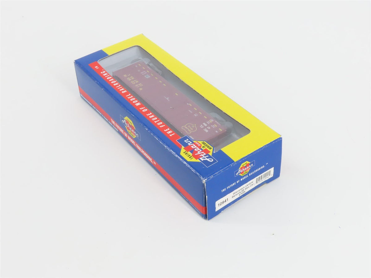 N Scale Athearn 10941 WCCL Wisconsin Central 50&#39; Single Door Box Car #47654