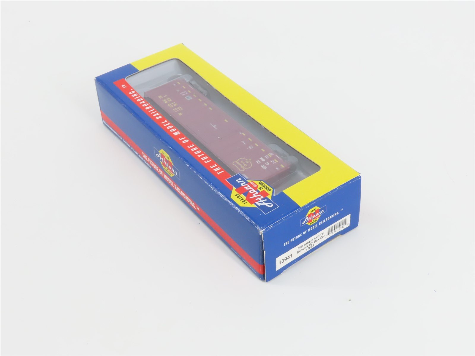 N Scale Athearn 10941 WCCL Wisconsin Central 50' Single Door Box Car #47654