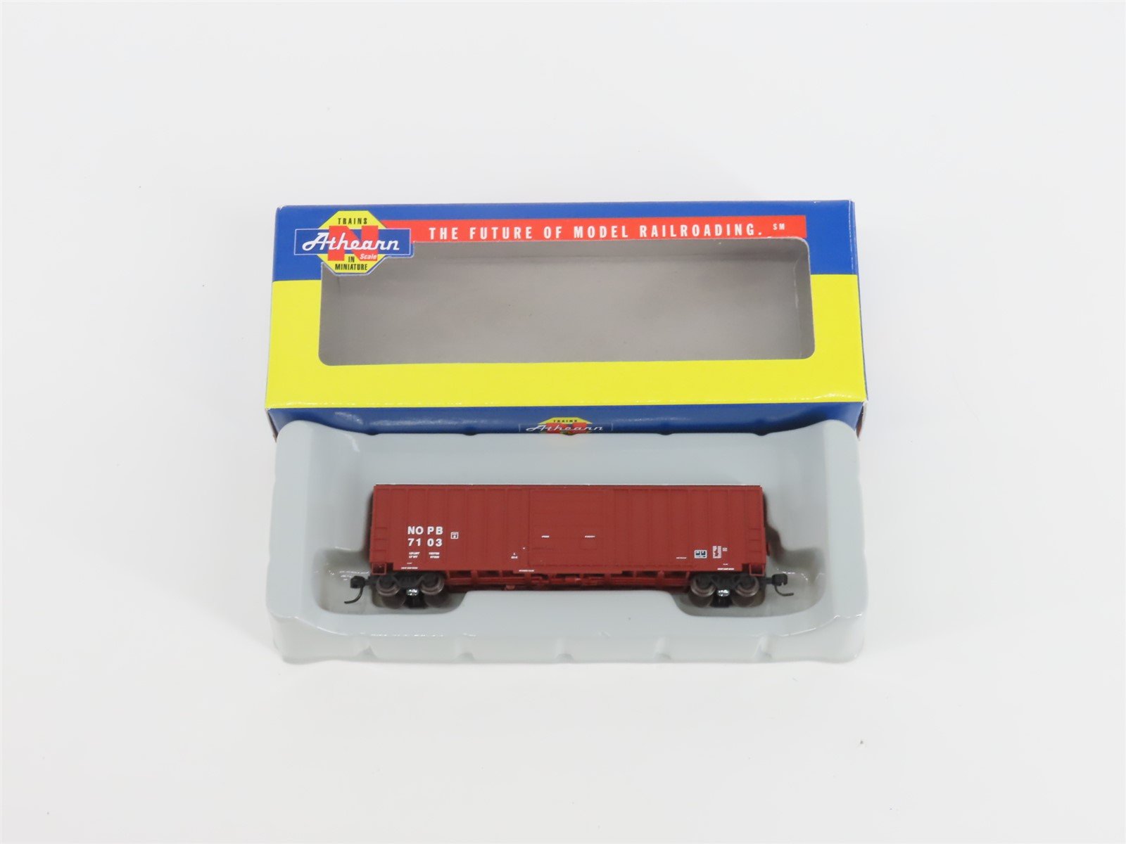 N Scale Athearn 10559 NOPB New Orleans Public Belt 50' Single Door Box Car #7103