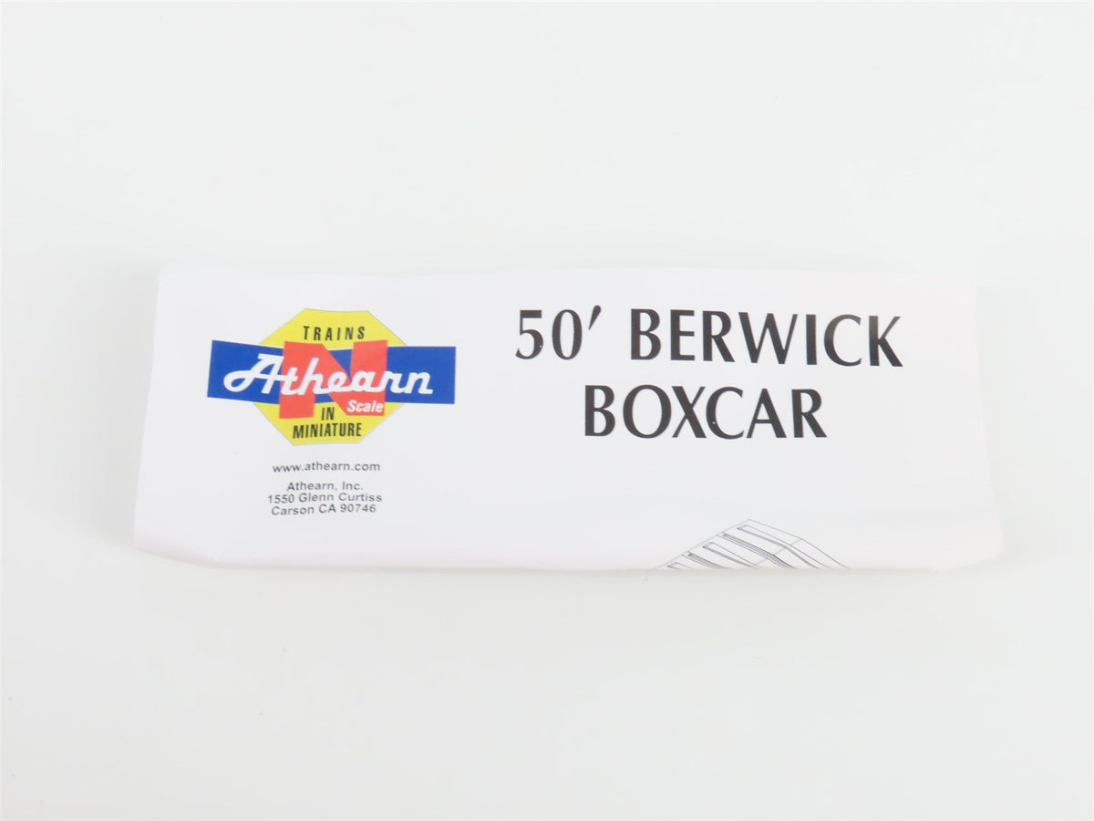 N Scale Athearn 10936 MPA Maryland &amp; Pennsylvania 50&#39; Single Door Box Car #37913