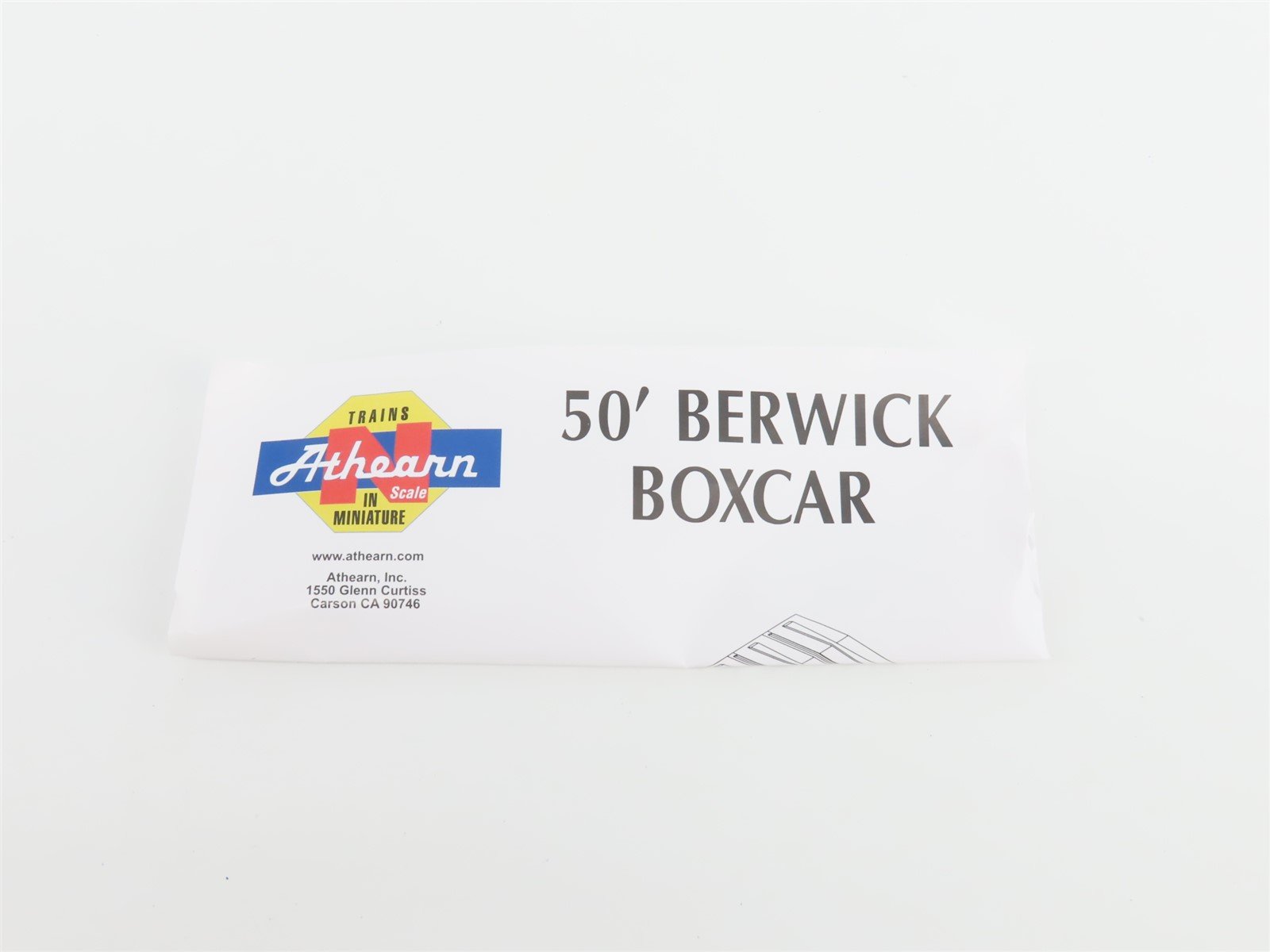 N Scale Athearn 10945 CSXT CSX 50' Single Door Box Car #164115