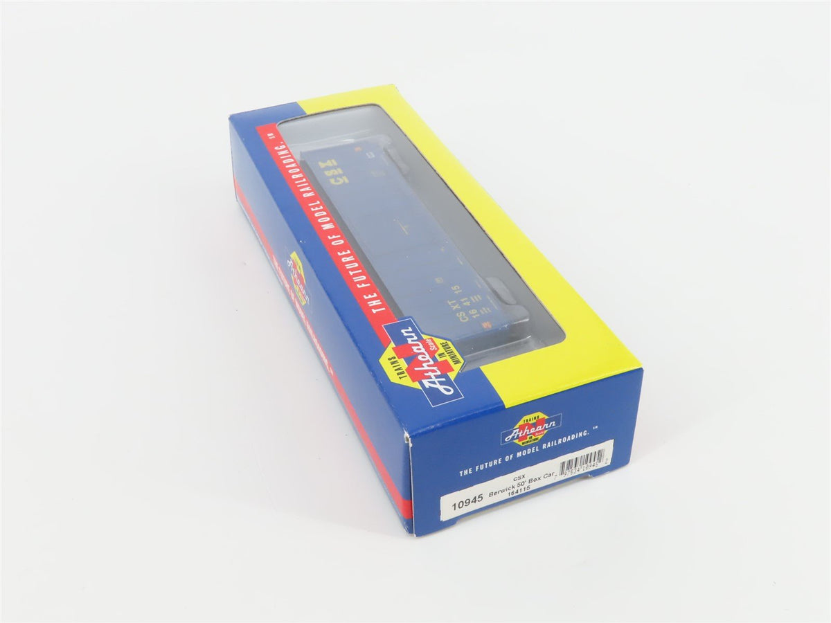N Scale Athearn 10945 CSXT CSX 50&#39; Single Door Box Car #164115