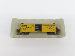 N Scale Athearn 11148 ABOX Railbox 50' Plug & Sliding Door Box Car #51057