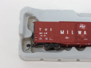 N Scale Athearn 10767 MILW Milwaukee Road 60' Auto Parts Box Car #4009