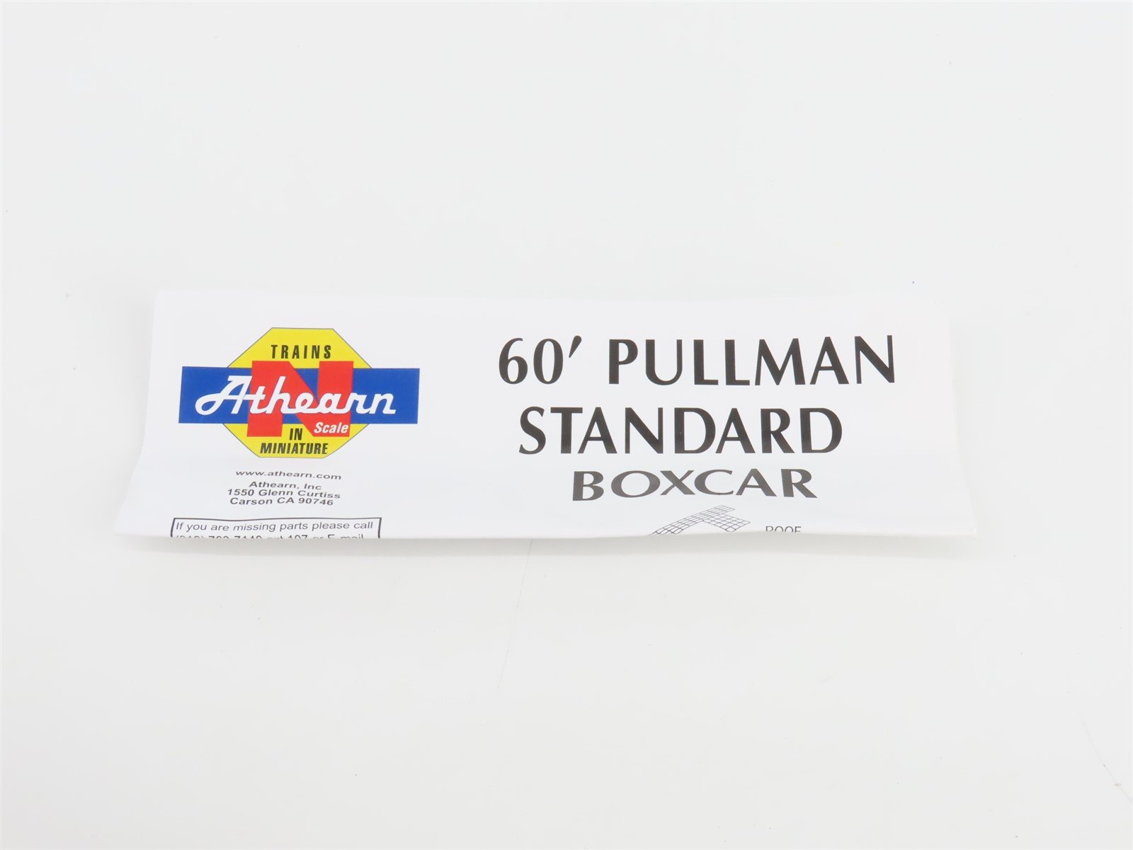 N Scale Athearn 10767 MILW Milwaukee Road 60' Auto Parts Box Car #4009