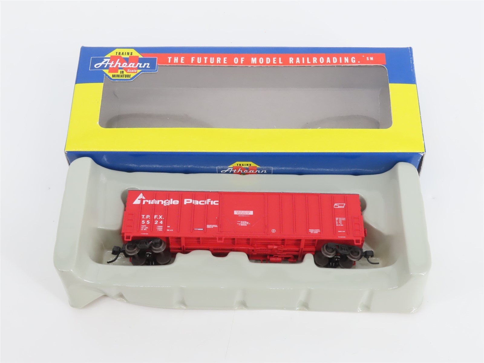 N Scale Athearn 10687 TPFX Triangle Pacific 50' Single Door Box Car #5524