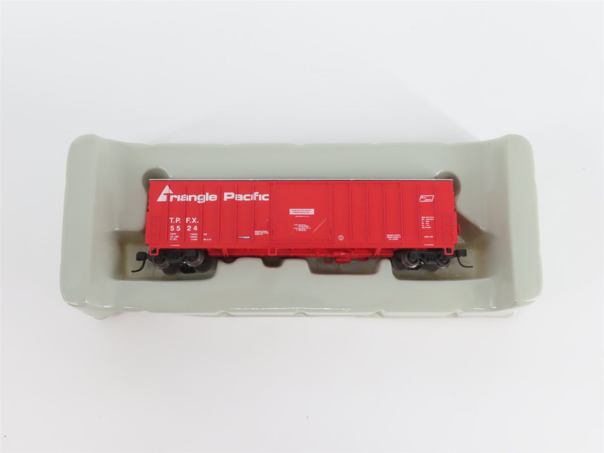 N Scale Athearn 10687 TPFX Triangle Pacific 50&#39; Single Door Box Car #5524
