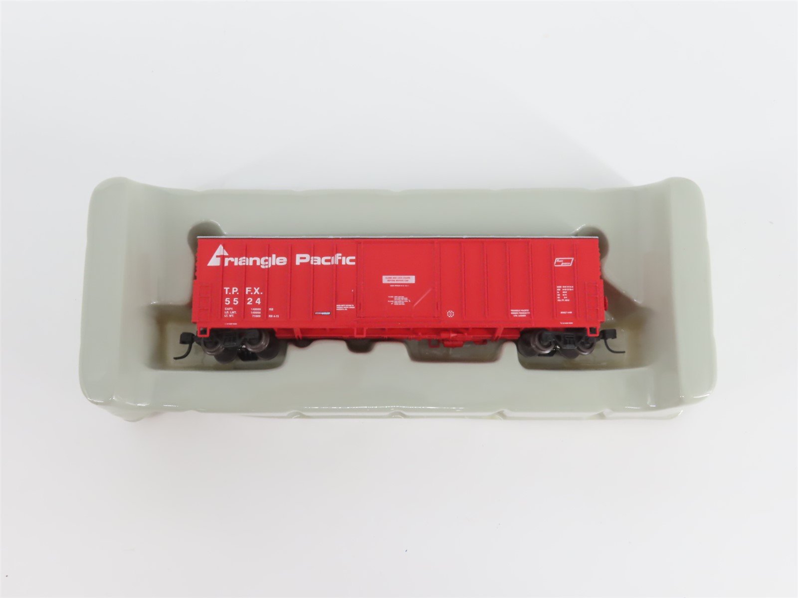 N Scale Athearn 10687 TPFX Triangle Pacific 50' Single Door Box Car #5524