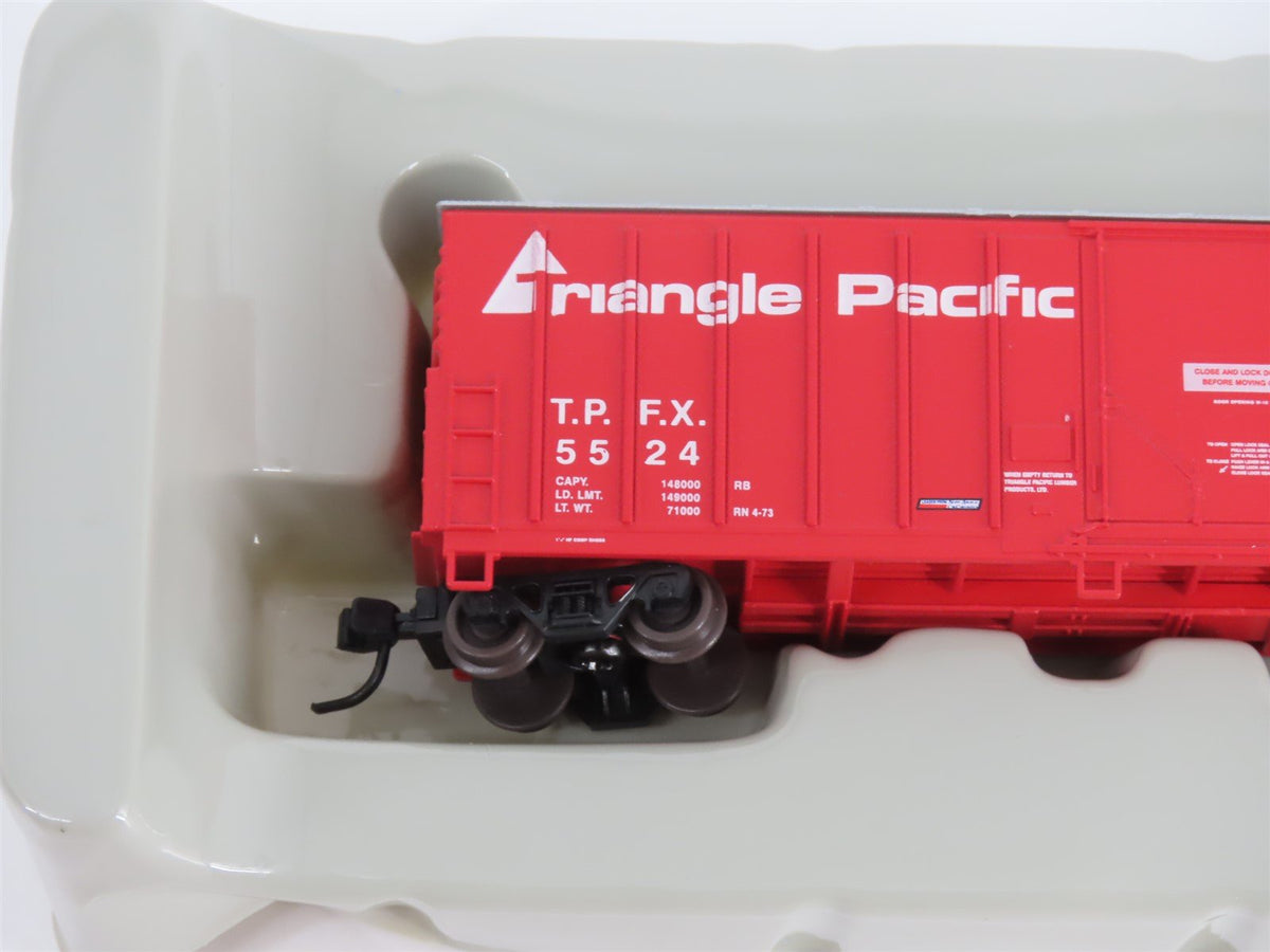 N Scale Athearn 10687 TPFX Triangle Pacific 50&#39; Single Door Box Car #5524