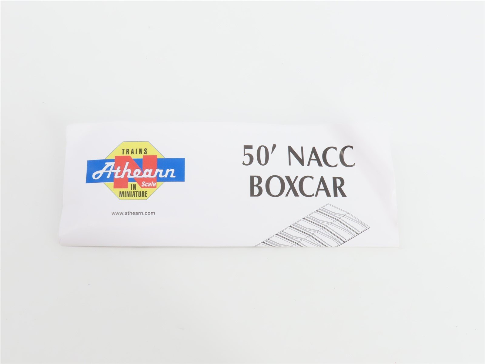 N Scale Athearn 10684 MPLX Mountain Pine Lumber 50' Single Door Box Car #1046