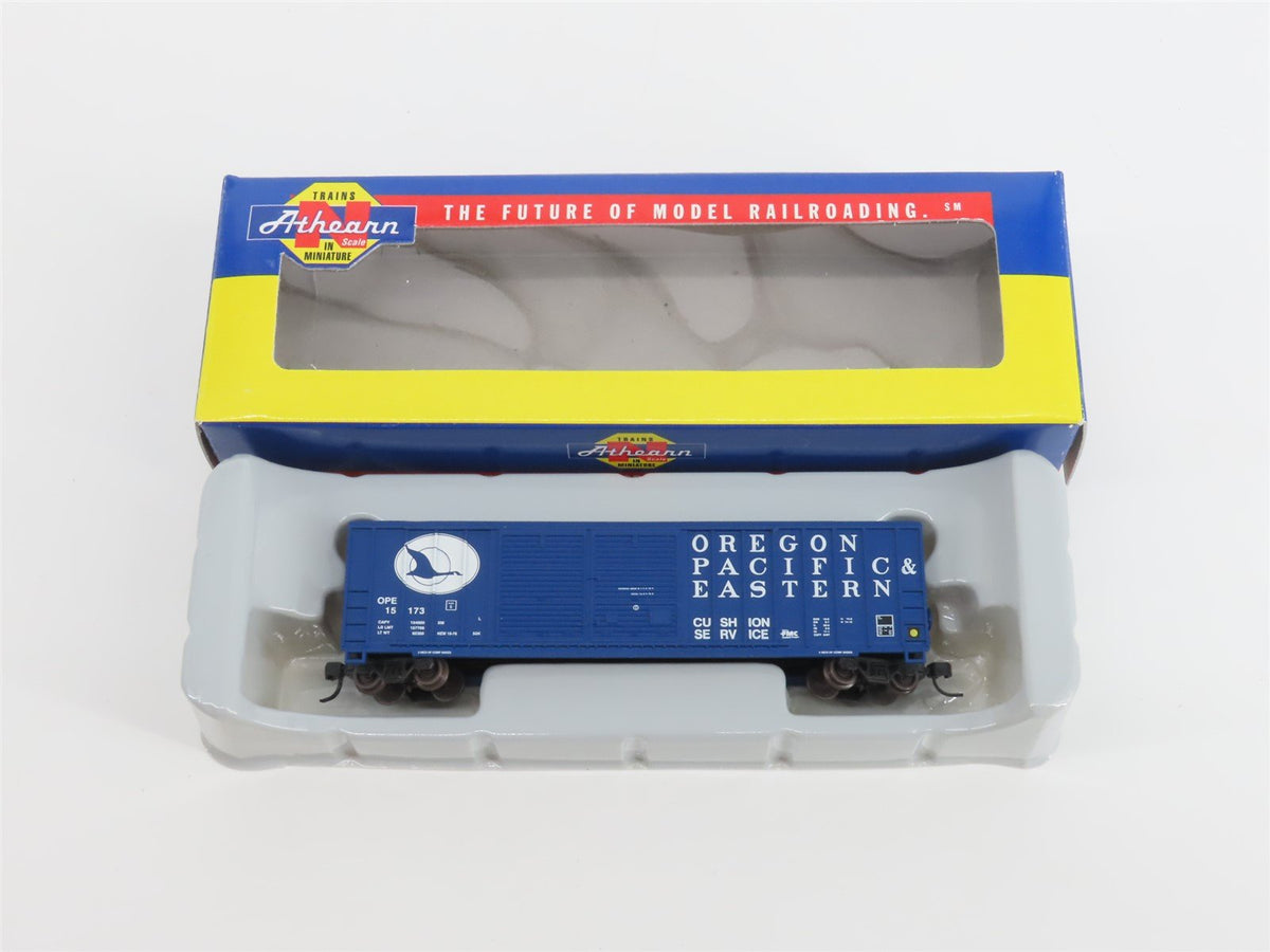 N Athearn 11274 OPE Oregon Pacific &amp; Eastern 50&#39; Double Door Box Car #15173